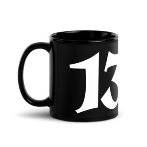 Black Glossy Mug