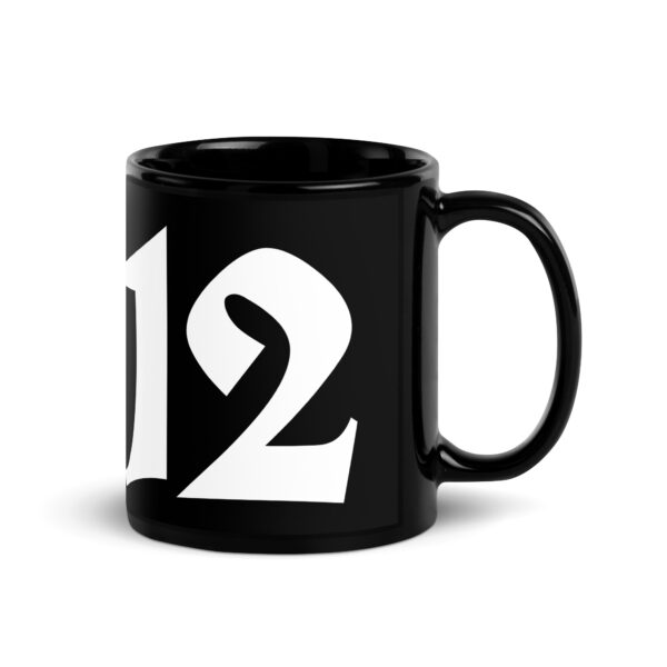 Black Glossy Mug